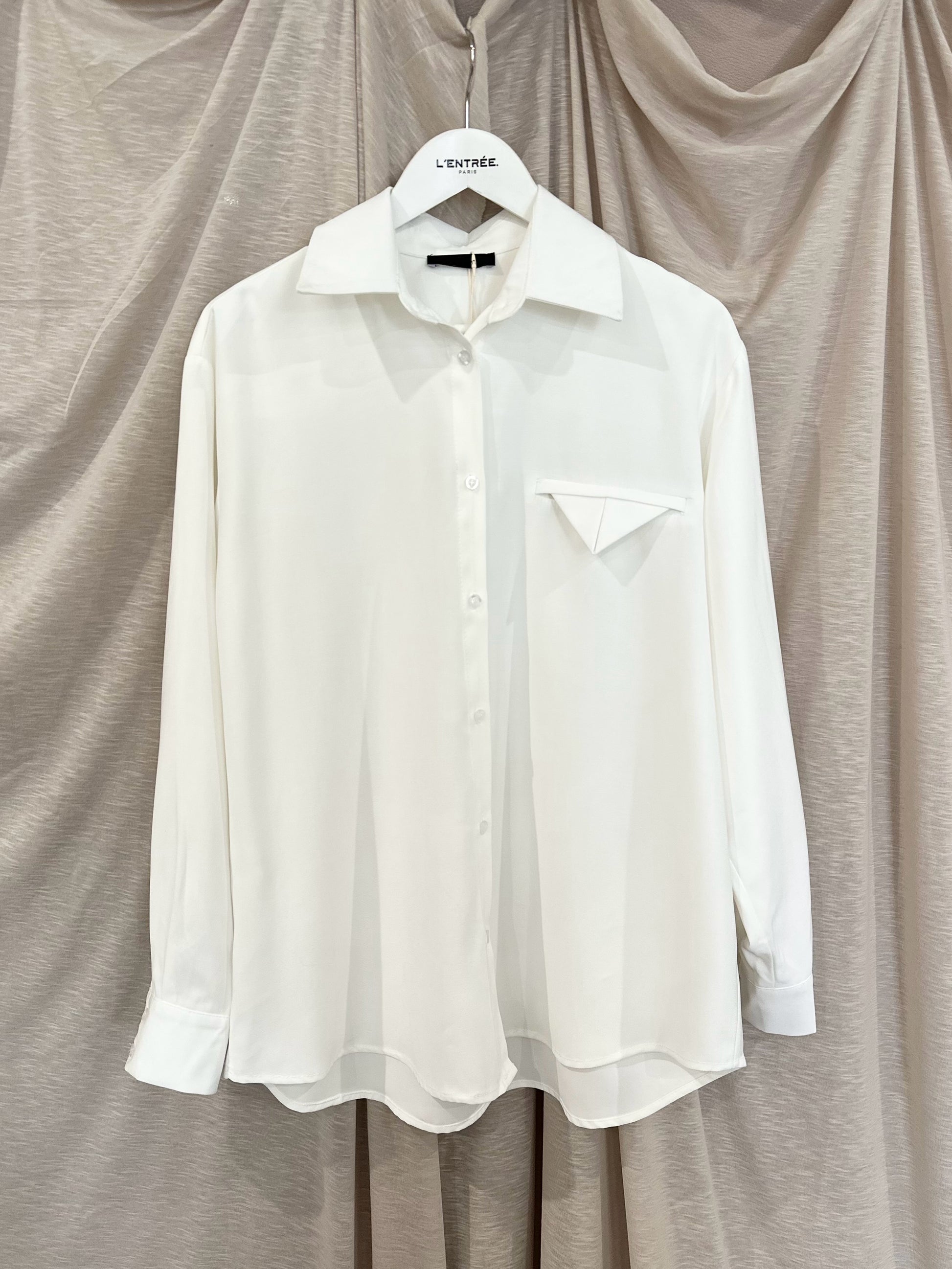 Chemise décontractée blanche