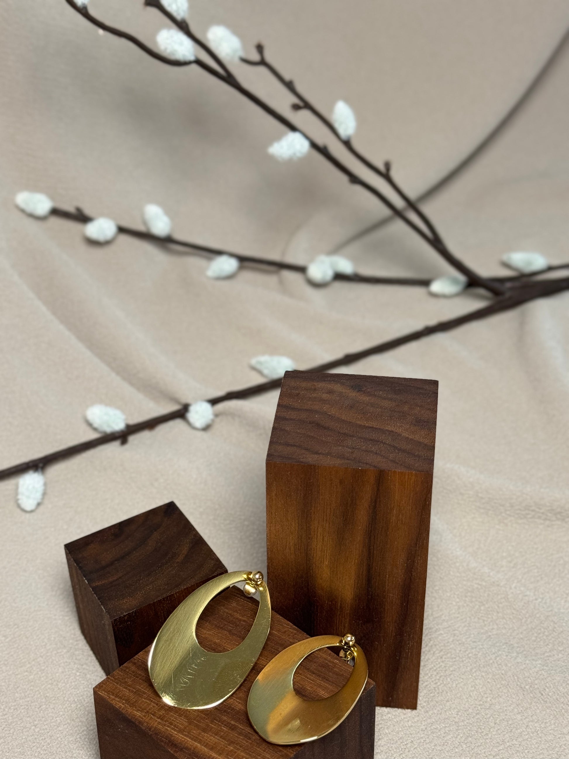 Boucles d’oreilles une goutte d’eau