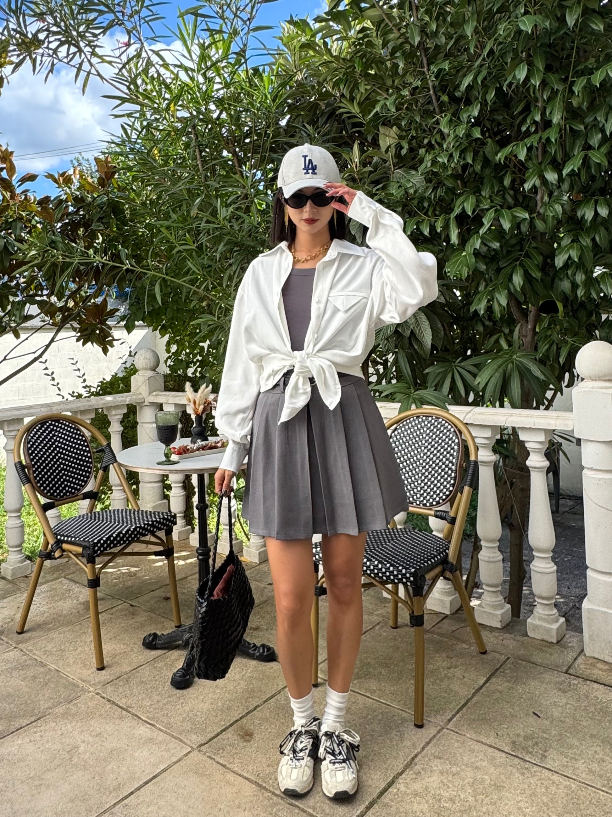 Chemise décontractée blanche