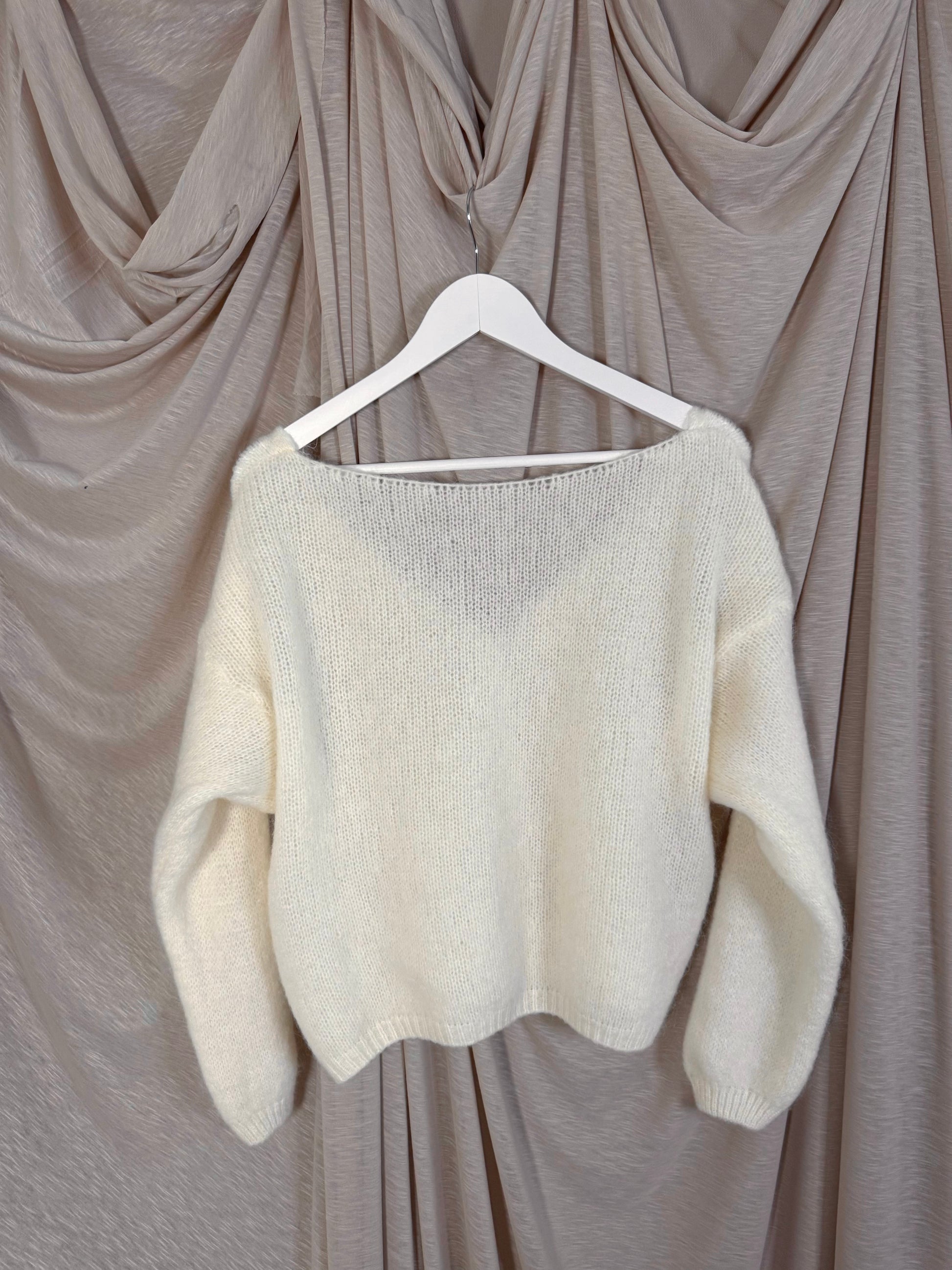 Cardigan en mohair