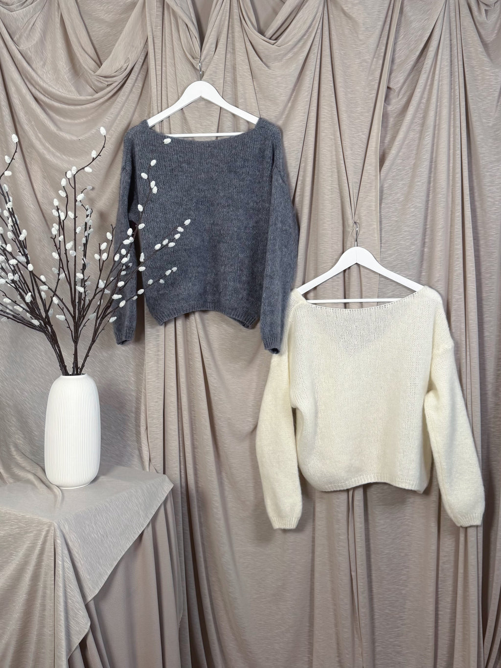 Cardigan en mohair