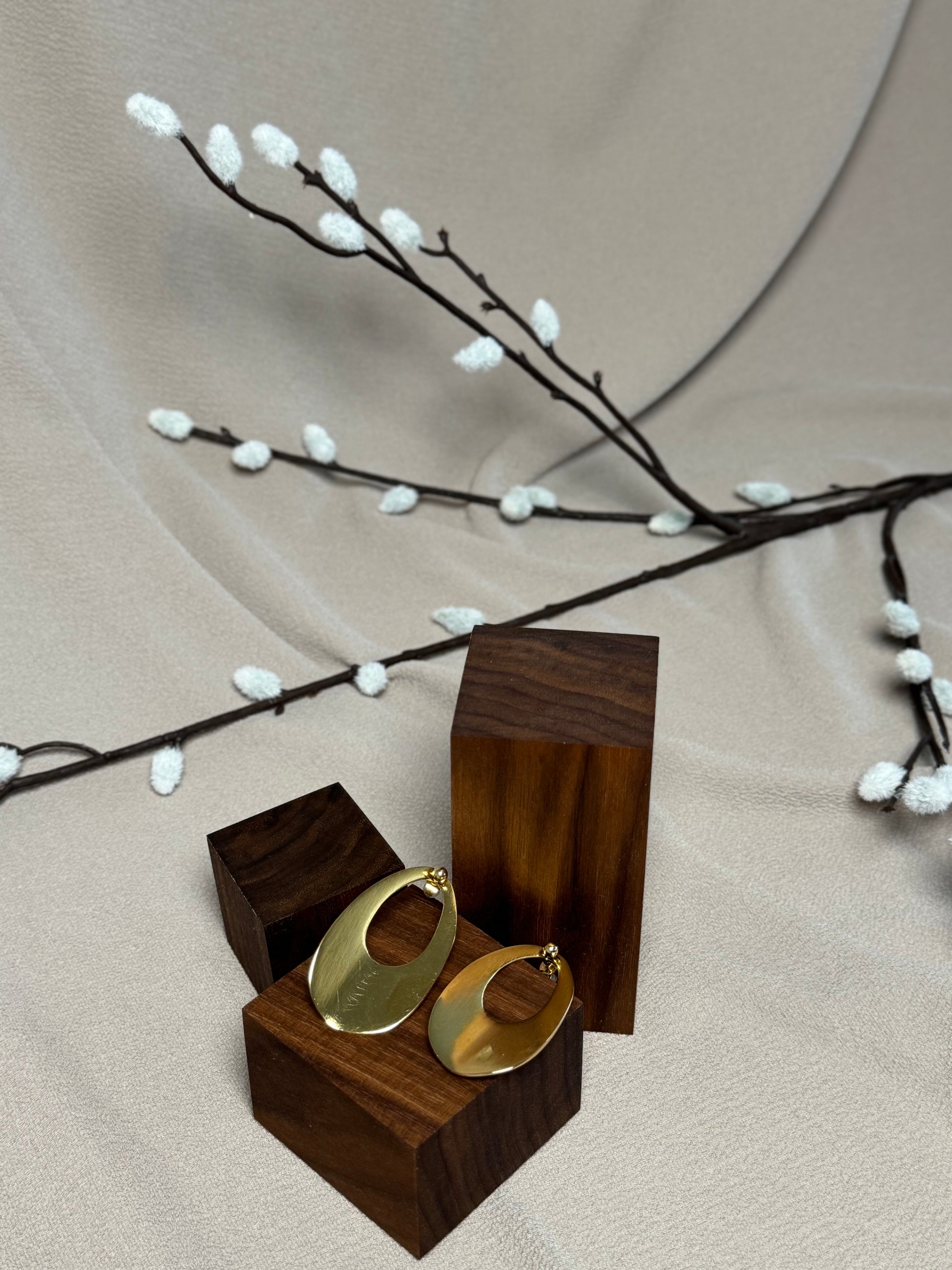 Boucles d’oreilles une goutte d’eau